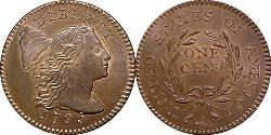 1 Цент США (1776 - ) Медь 