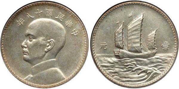 1 Cent 中华人民共和国 銀 
