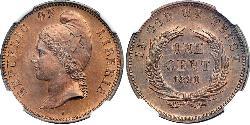 1 Cent Liberia 銅 