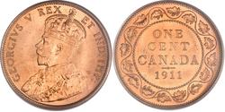 1 Cent 加拿大 銅 乔治五世  (1865-1936)