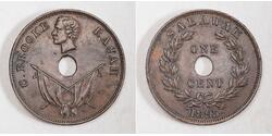 1 Cent 砂拉越 銅 