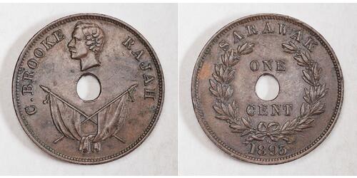 1 Cent 砂拉越 銅 