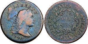 1 Cent 美利堅合眾國 (1776 - ) 銅 
