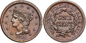 1 Cent 美利堅合眾國 (1776 - ) 銅 