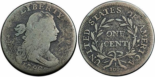 1 Cent 美利堅合眾國 (1776 - ) 銅 