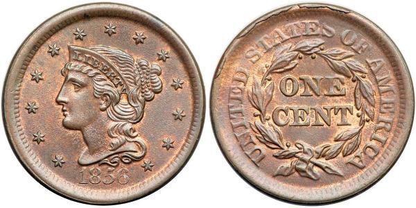 1 Cent 美利堅合眾國 (1776 - ) 銅 
