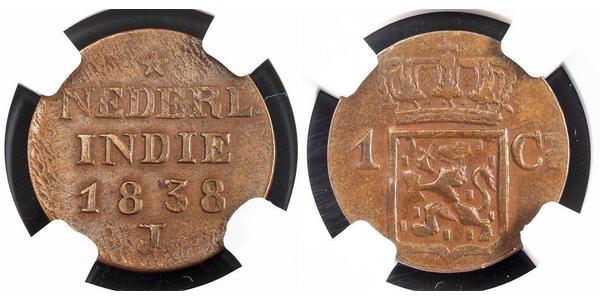 1 Cent 荷兰 銅 