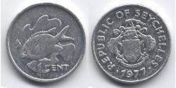 1 Cent Seychelles 铝 