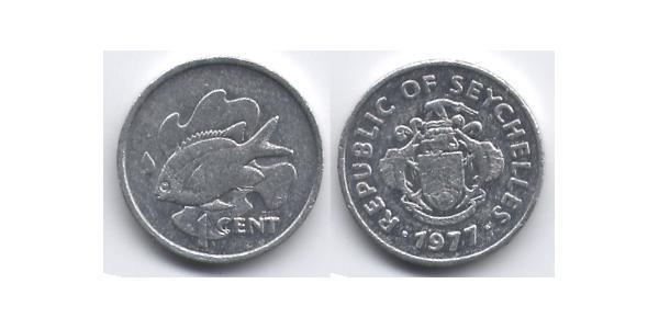 1 Cent Seychelles 铝 