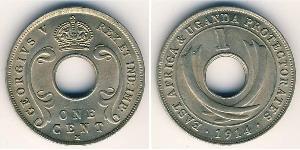 1 Cent East Africa 銅/镍 
