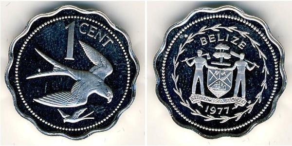 1 Cent 伯利兹 銅/镍 