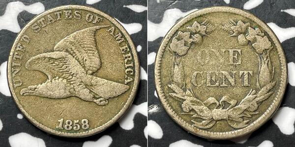 1 Cent 美利堅合眾國 (1776 - ) 銅/镍 