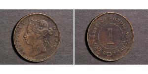 1 Cent British Honduras (1862-1981) 青铜 维多利亚 (英国君主)