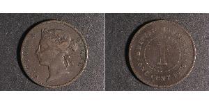 1 Cent British Honduras (1862-1981) 青铜 维多利亚 (英国君主)