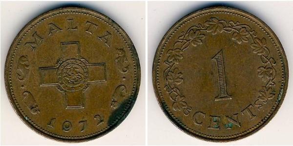 1 Cent Malta 青铜 