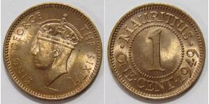 1 Cent Mauritius 青铜 