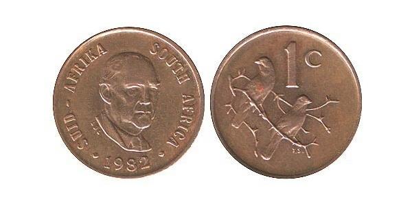 1 Cent South Africa 青铜 