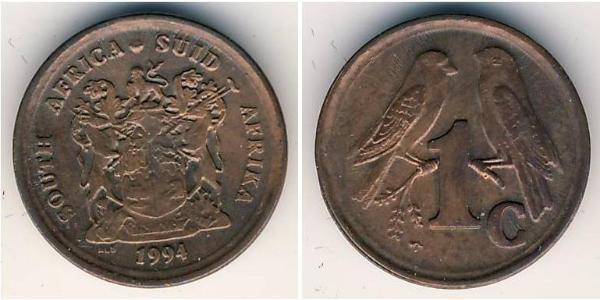 1 Cent South Africa 青铜 