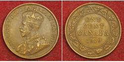 1 Cent 加拿大 青铜 乔治五世  (1865-1936)