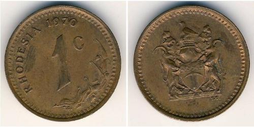 1 Cent 南羅德西亞 青铜 