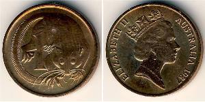 1 Cent 澳大利亚 青铜 