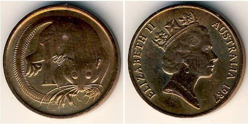 1 Cent 澳大利亚 青铜 