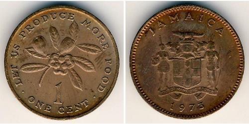 1 Cent 牙买加 青铜 