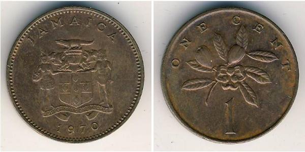1 Cent 牙买加 青铜 