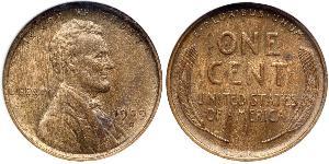 1 Cent 美利堅合眾國 (1776 - ) 青铜 亚伯拉罕·林肯