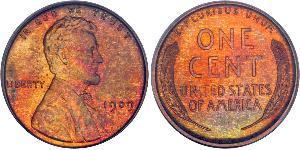 1 Cent 美利堅合眾國 (1776 - ) 青铜 亚伯拉罕·林肯