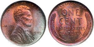 1 Cent 美利堅合眾國 (1776 - ) 青铜 亚伯拉罕·林肯