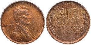 1 Cent 美利堅合眾國 (1776 - ) 青铜 亚伯拉罕·林肯