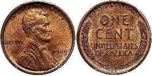 1 Cent 美利堅合眾國 (1776 - ) 青铜 亚伯拉罕·林肯