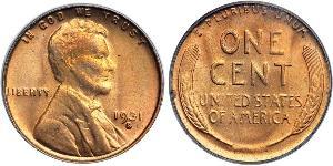 1 Cent 美利堅合眾國 (1776 - ) 青铜 亚伯拉罕·林肯