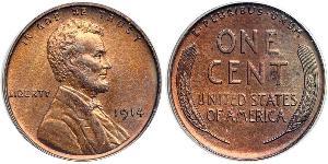 1 Cent 美利堅合眾國 (1776 - ) 青铜 亚伯拉罕·林肯