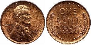 1 Cent 美利堅合眾國 (1776 - ) 青铜 亚伯拉罕·林肯