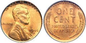 1 Cent 美利堅合眾國 (1776 - ) 青铜 亚伯拉罕·林肯