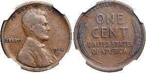 1 Cent 美利堅合眾國 (1776 - ) 青铜 亚伯拉罕·林肯