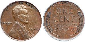 1 Cent 美利堅合眾國 (1776 - ) 青铜 亚伯拉罕·林肯