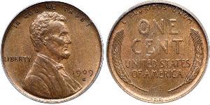 1 Cent 美利堅合眾國 (1776 - ) 青铜 亚伯拉罕·林肯