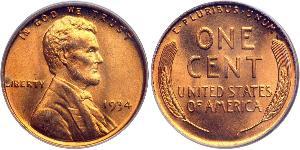 1 Cent 美利堅合眾國 (1776 - ) 青铜 亚伯拉罕·林肯