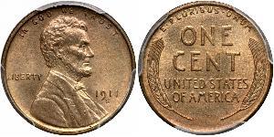 1 Cent 美利堅合眾國 (1776 - ) 青铜 亚伯拉罕·林肯