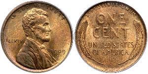 1 Cent 美利堅合眾國 (1776 - ) 青铜 亚伯拉罕·林肯