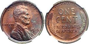 1 Cent 美利堅合眾國 (1776 - ) 青铜 亚伯拉罕·林肯