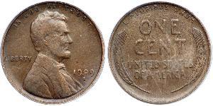 1 Cent 美利堅合眾國 (1776 - ) 青铜 亚伯拉罕·林肯
