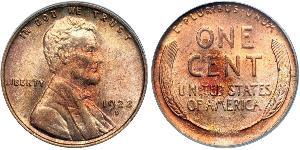 1 Cent 美利堅合眾國 (1776 - ) 青铜 亚伯拉罕·林肯