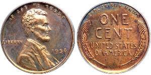 1 Cent 美利堅合眾國 (1776 - ) 青铜 亚伯拉罕·林肯