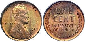 1 Cent 美利堅合眾國 (1776 - ) 青铜 亚伯拉罕·林肯