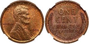 1 Cent 美利堅合眾國 (1776 - ) 青铜 亚伯拉罕·林肯