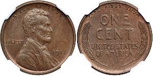 1 Cent 美利堅合眾國 (1776 - ) 青铜 亚伯拉罕·林肯